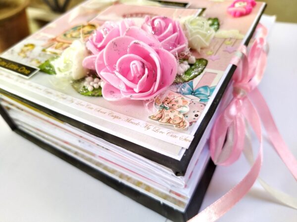 Sparkling Baby Girl Scrapbook image