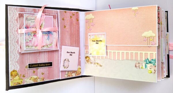 Sparkling Baby Girl Scrapbook image
