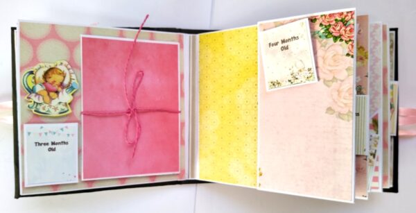 Sparkling Baby Girl Scrapbook image