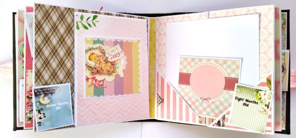 Sparkling Baby Girl Scrapbook image