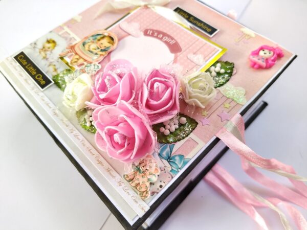 Sparkling Baby Girl Scrapbook image