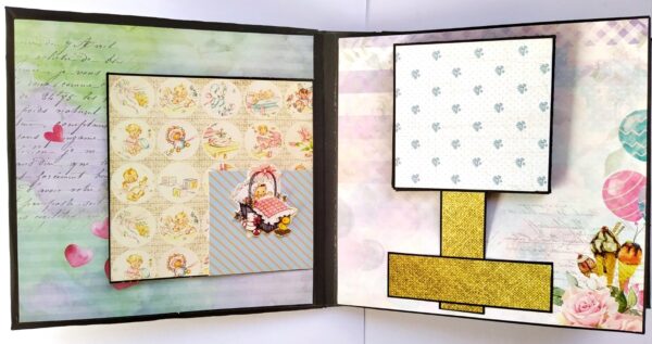 Handmade Happy Birthday Scrapbook image