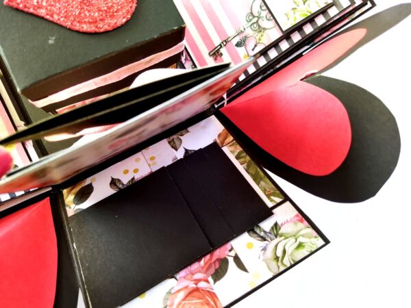 2 layered Love and Birthday Explosion box image
