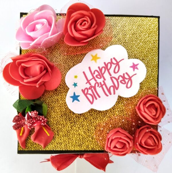 2 layered Love and Birthday Explosion box image