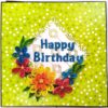 Sparkling Birthday Zigzag Mini Scrapbook image