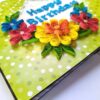 Sparkling Birthday Zigzag Mini Scrapbook image