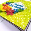 Sparkling Birthday Zigzag Mini Scrapbook image