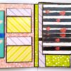 Sparkling Birthday Zigzag Mini Scrapbook image
