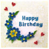 Sparkling Birthday Zigzag Mini Scrapbook image