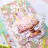 Sparkling Birthday Zigzag Mini Scrapbook image