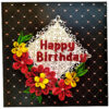 Sparkling Birthday Zigzag Mini Scrapbook image