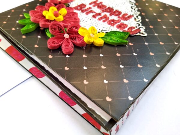 Sparkling Birthday Zigzag Mini Scrapbook image