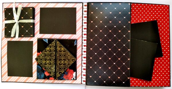 Sparkling Birthday Zigzag Mini Scrapbook image