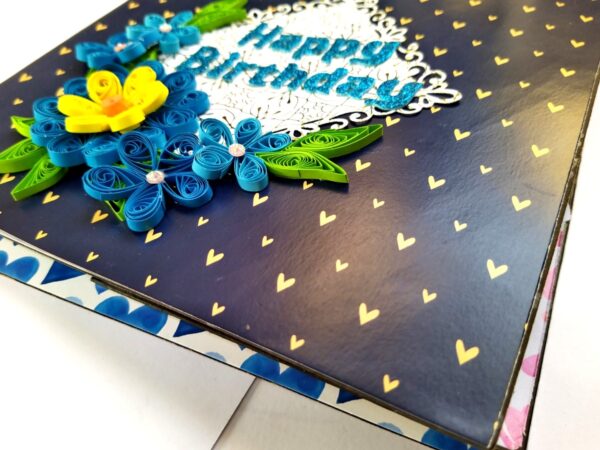 Sparkling Birthday Zigzag Mini Scrapbook image
