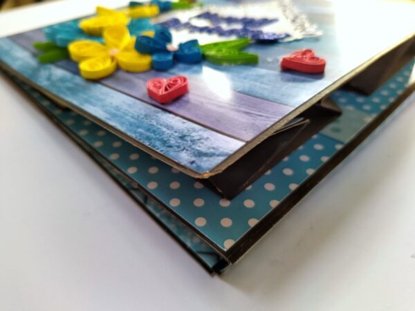Sparkling Birthday Zigzag Mini Scrapbook image