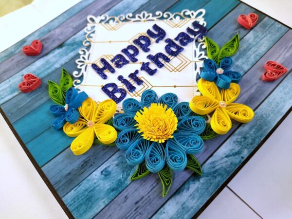 Sparkling Birthday Zigzag Mini Scrapbook image