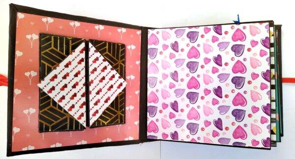 Sparkling Love & Birthday Scrapbook image