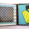 Sparkling Blue theme Birthday Scrapbook image