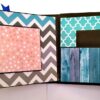 Sparkling Blue theme Birthday Scrapbook image