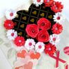Handmade Quilled Hearts Love Greeting Card image Handmade Quilled Hearts Love Greeting Card image
