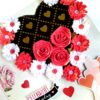 Handmade Quilled Hearts Love Greeting Card image