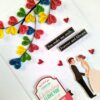 Handmade Quilled Hearts Love Greeting Card image