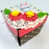 Mini Scrapbook in Explosion Box - Love theme image Mini Scrapbook in Explosion Box - Love theme image