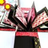 Mini Scrapbook in Explosion Box - Love theme image Mini Scrapbook in Explosion Box - Love theme image
