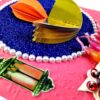 Sparkling Handmade Quilled Diwali Greeting Card D23 image Sparkling Handmade Quilled Diwali Greeting Card D23 image