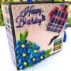 Quilled Male Theme Handmade scrapbook image