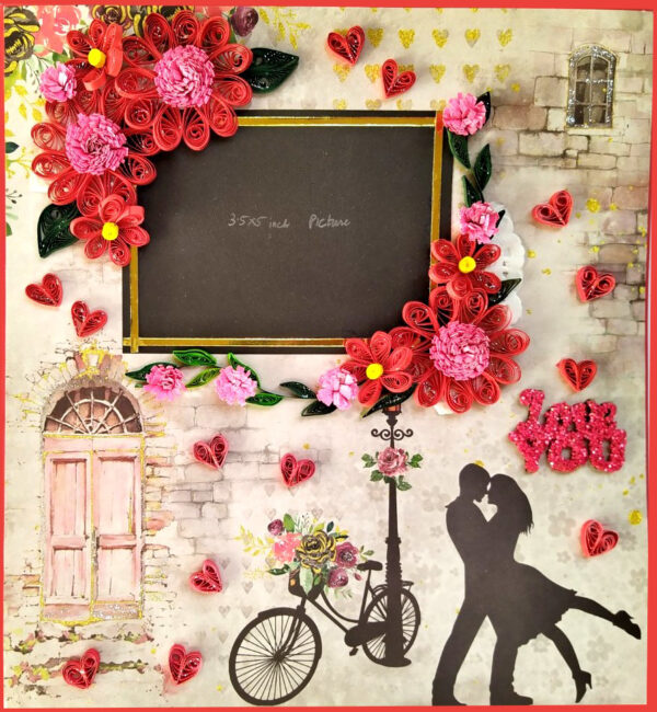 Sparkling Big Large Love Greeting Card Mini Scrapbook image Sparkling Big Large Love Greeting Card Mini Scrapbook image