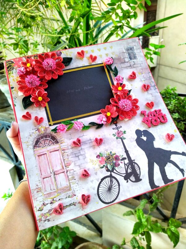 Sparkling Big Large Love Greeting Card Mini Scrapbook image Sparkling Big Large Love Greeting Card Mini Scrapbook image