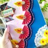 Sparkling Handmade Quilled Diwali Greeting Card D24 image Sparkling Handmade Quilled Diwali Greeting Card D24 image