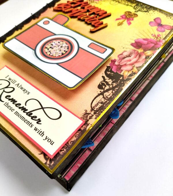 Sparkling Birthday Scrapbook Album image