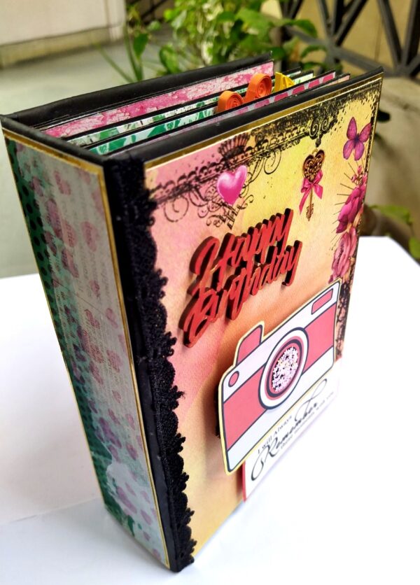 Sparkling Birthday Scrapbook Album image
