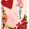 Sparkling Red Quilled Love Birthday Card image