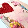 Sparkling Red Quilled Love Birthday Card image