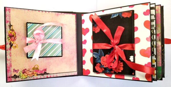 Quilled Red Flowers Happy Birthday Scrapbook image Quilled Red Flowers Happy Birthday Scrapbook image