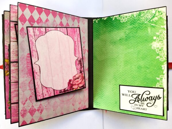Sparkling Birthday Handmade Scrapbook image