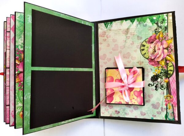 Sparkling Birthday Handmade Scrapbook image