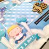 Handmade Baby Boy Scrapbook Album image