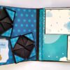 Handmade Baby Boy Scrapbook Album image