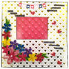 Handmade Love Valentines Mini Scrapbook Card image
