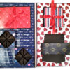 Handmade Love Valentines Mini Scrapbook Card image
