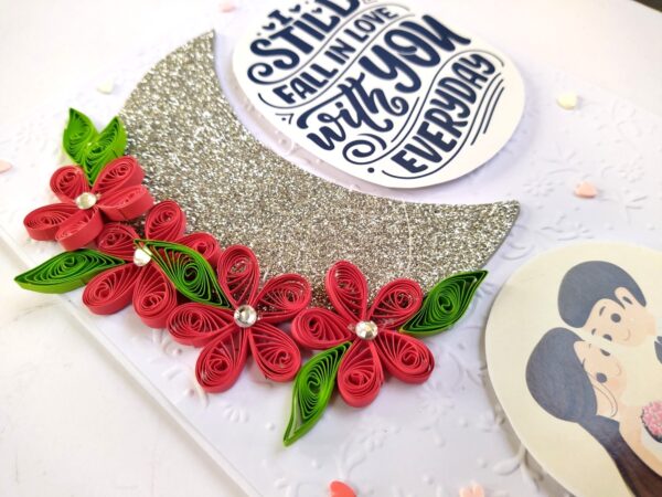 Handmade Valentine Love Card - VAL21C image
