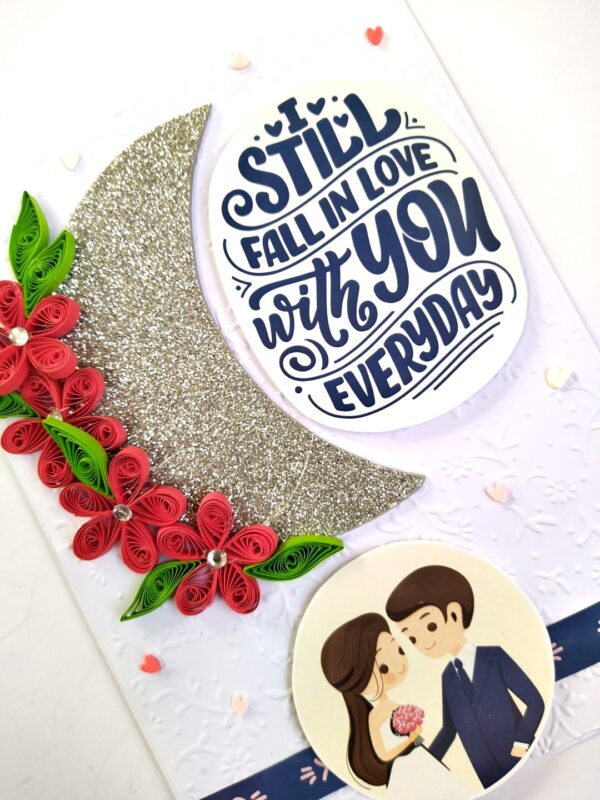 Handmade Valentine Love Card - VAL21C image