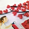 Handmade Valentine Love Card - VAL21D image