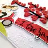 Handmade Valentine Love Card - VAL21D image