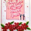 Handmade Valentine Love Card - VAL21E image