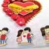 Handmade Valentine Love Card - VAL21F image